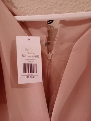 Vestido fiesta señora talla M sin uso