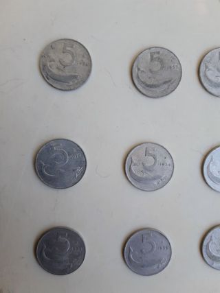 Lotto 5 lire italiane
