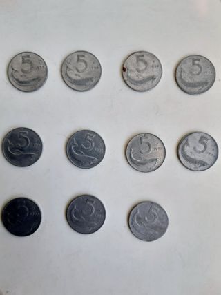 Lotto 5 lire italiane