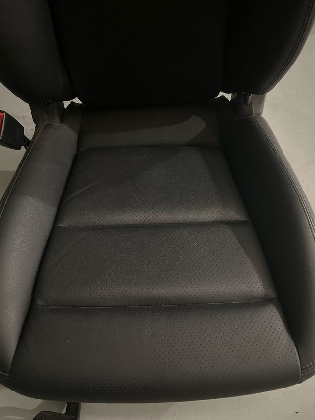 Asientos porsche 718 Cayman cuero negro