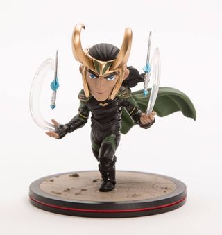 Figura PVC Q-Fig Diorama Loki 10 cm. Marvel 