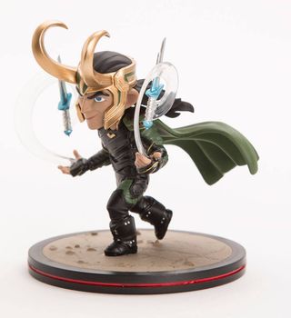 Figura PVC Q-Fig Diorama Loki 10 cm. Marvel 
