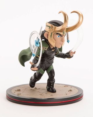 Figura PVC Q-Fig Diorama Loki 10 cm. Marvel 