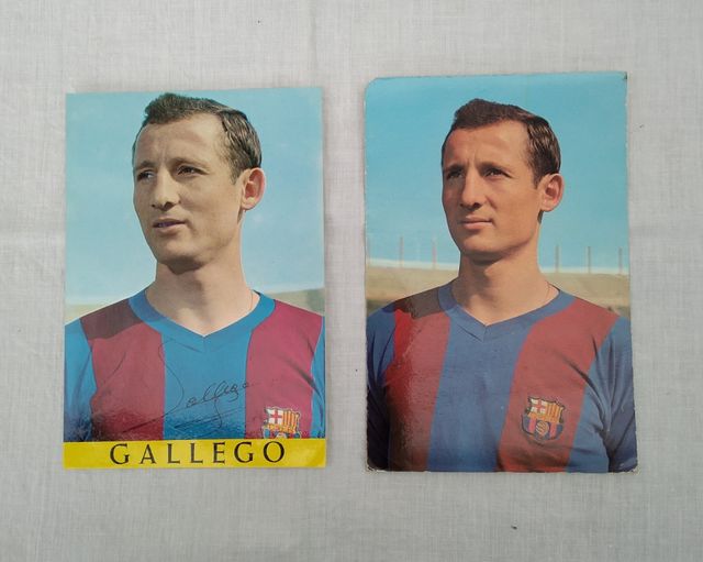 Gallego del F.C.B. años 60