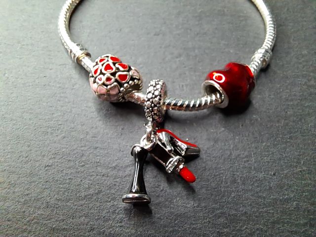 PULSERAS CADENA DE SERPIENTE CON CHARMS