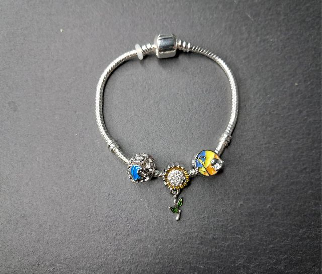 PULSERAS CADENA DE SERPIENTE CON CHARMS