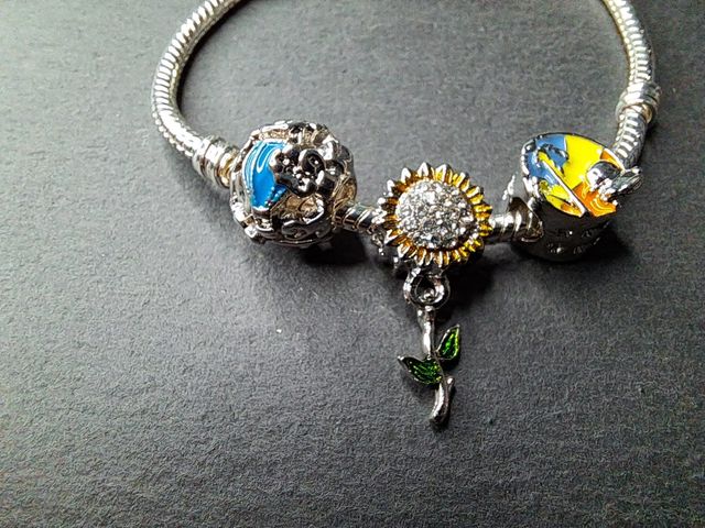 PULSERAS CADENA DE SERPIENTE CON CHARMS