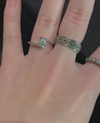 Set de Time Road: Collar pendientes y anillo