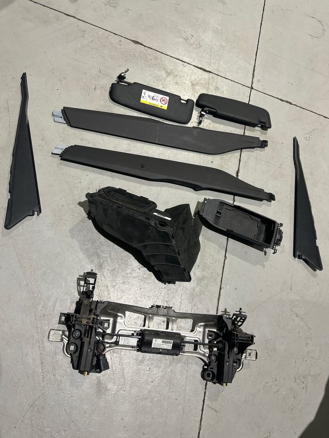 Interiores Porsche 718 Cayman 982 negro