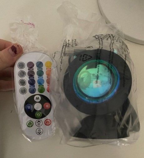 Luz de puesta de sol RGB 16 COLORES