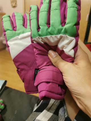 Guantes nieve