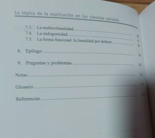 lógica explicación en ciencias sociales