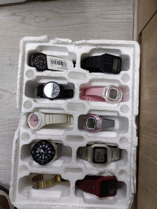 Relojes Casio lote 100 relojes