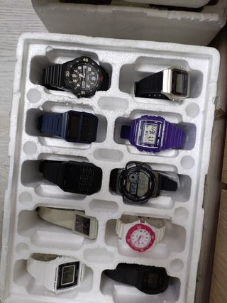 Relojes Casio lote 100 relojes