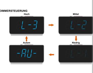 14) Radio Despertador con Altavoz Bluetooth