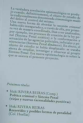 Mitologias y discursos sobre el castigo