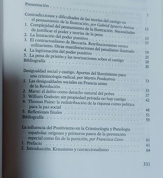 Mitologias y discursos sobre el castigo