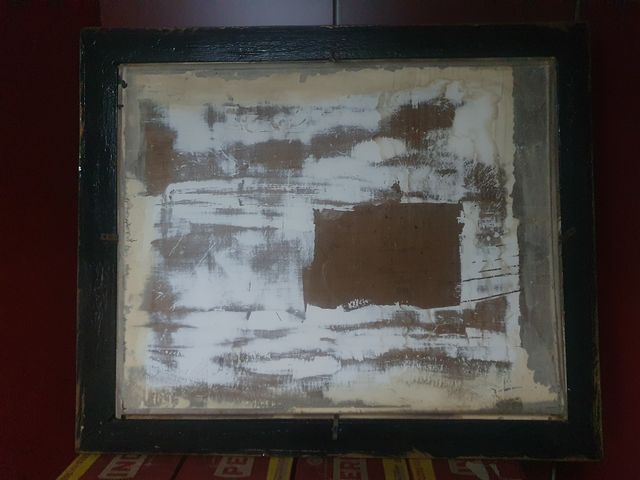 Quadro scultura in legno