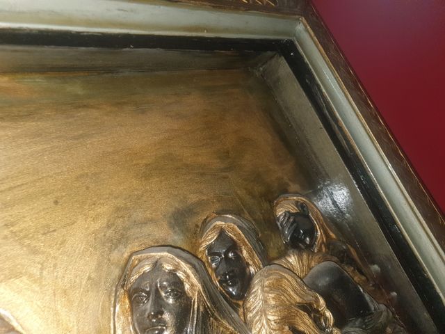 Quadro scultura in legno