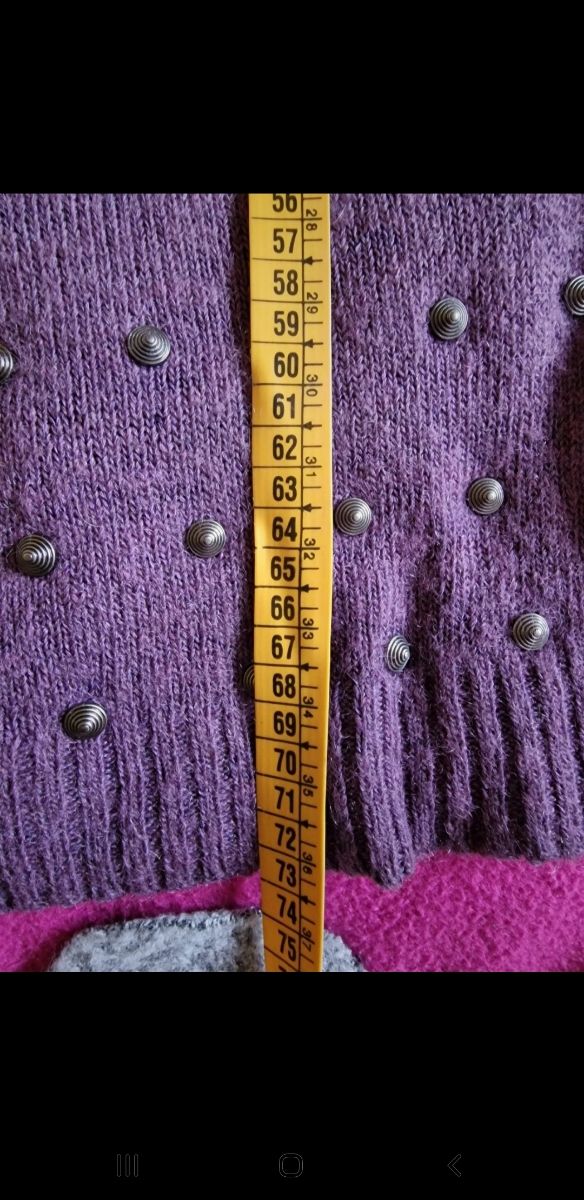 Maglione sfumato artigli