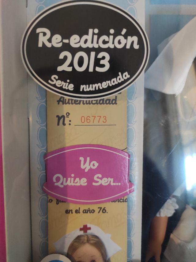 Muñeca Nancy Cruz Roja 2013