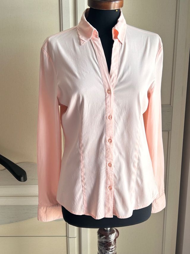 Camicia donna rosa taglia L