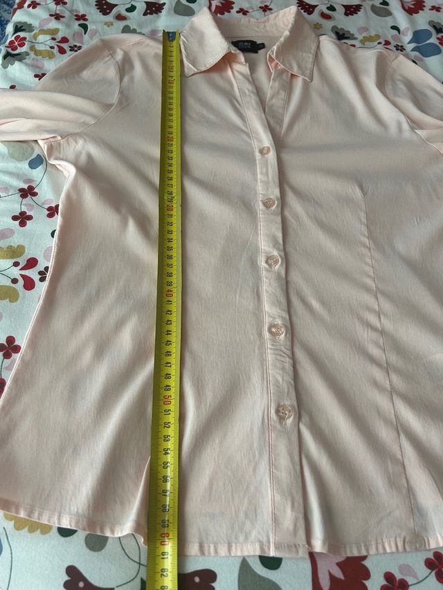 Camicia donna rosa taglia L