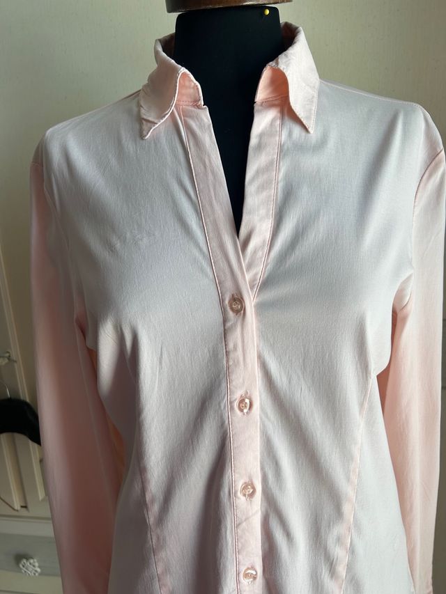 Camicia donna rosa taglia L