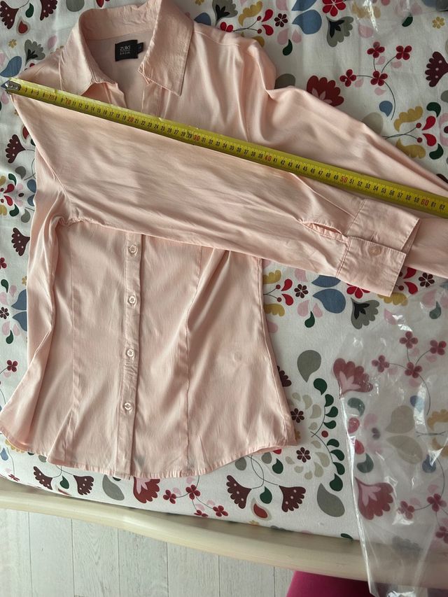 Camicia donna rosa taglia L
