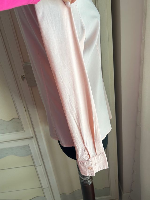 Camicia donna rosa taglia L