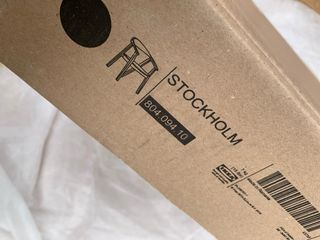 STOCKHOLM Silla, negro  Nueva en caja  disponible