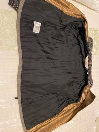 Chaqueta acolchada étnica de India