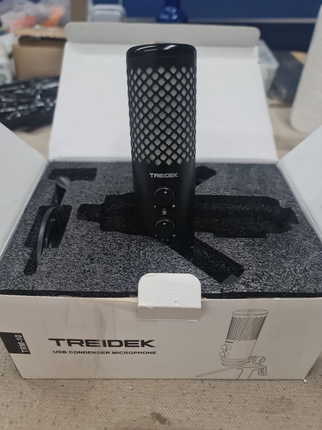 Micrófono USB TREIDEK TRM-10