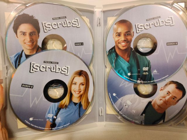 DVD prima stagione Scrubs