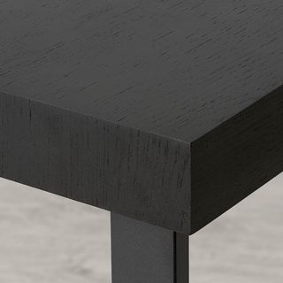 Mesa  extensible, negro chapa/negro,