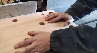 Tabla de entrenamiento Pegboard Madera de Bossé