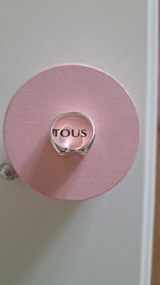 Anillo Tous de plata.