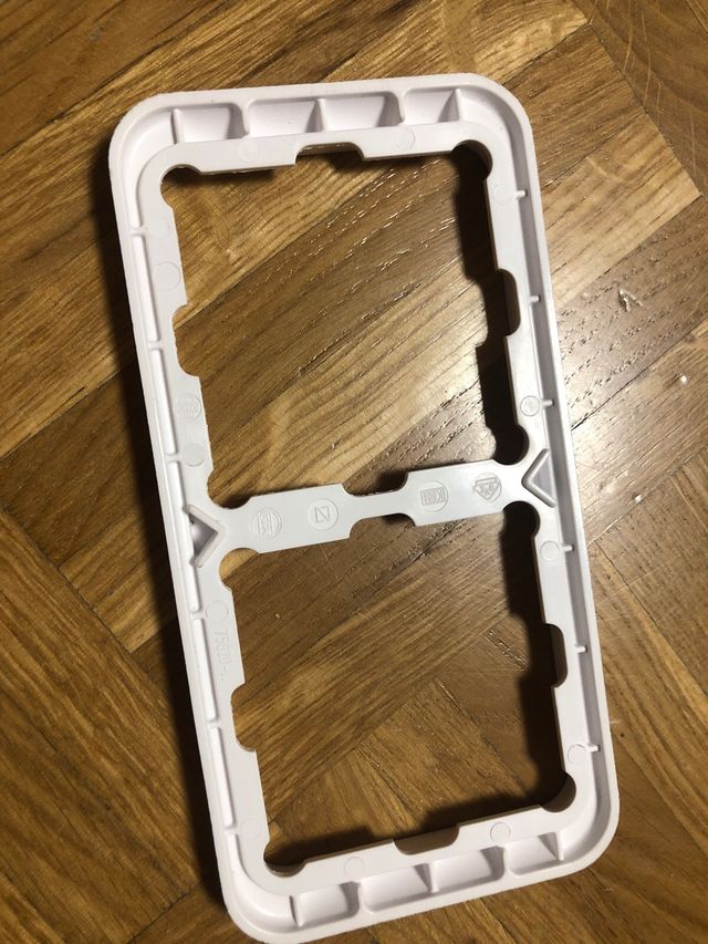 Marco doble simon 75 (75620) nuevo blanco