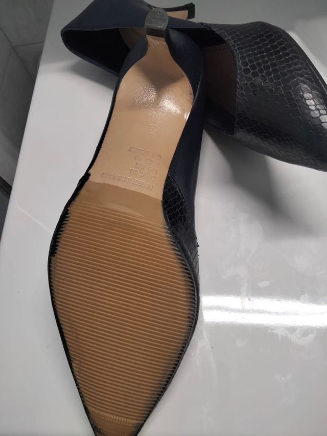 Zapatos mujer Cortefiel (azul marino)