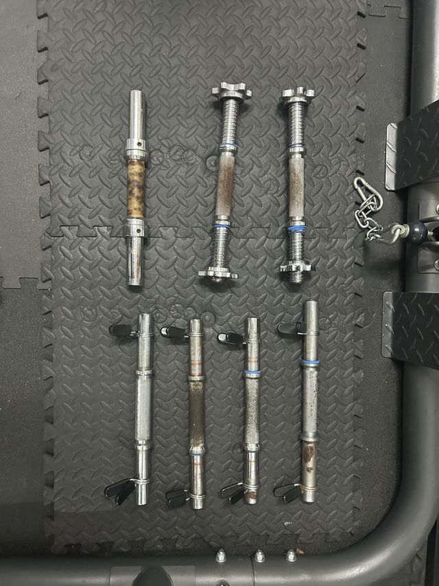 barras de mancuernas SOLO HOY 45