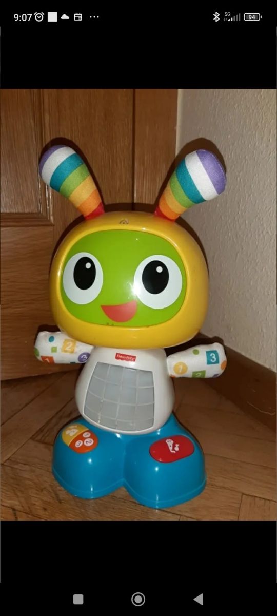Robot interactivo bebes fisher price