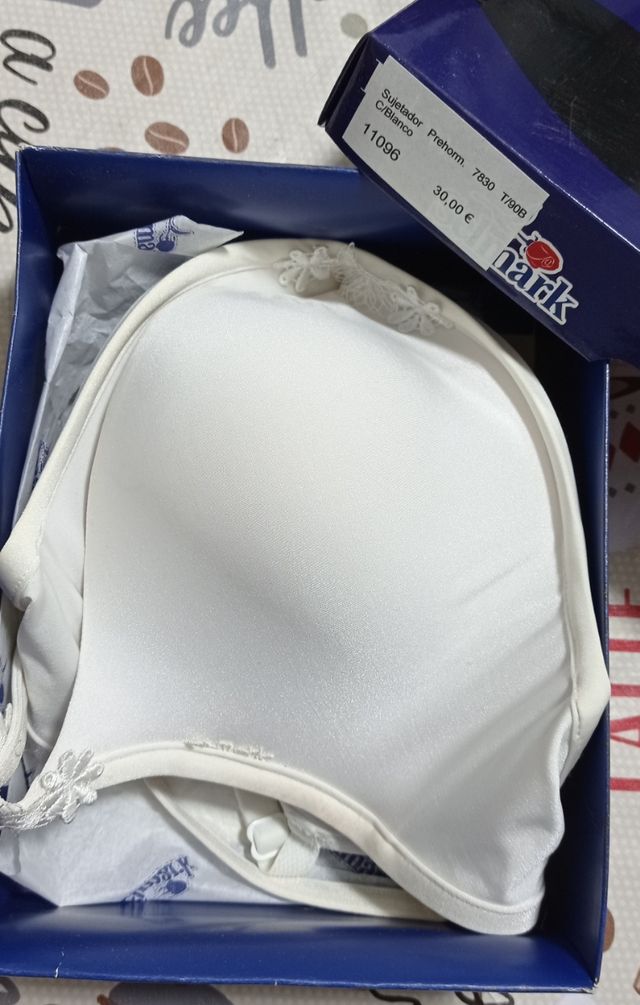 Sujetador blanco
