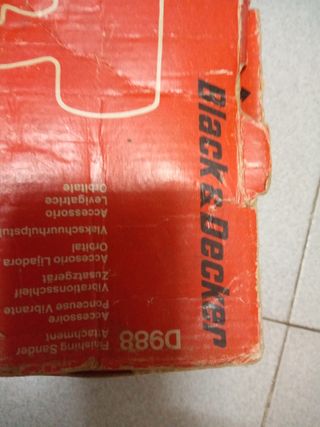 LIJADORA BLACK DECKER