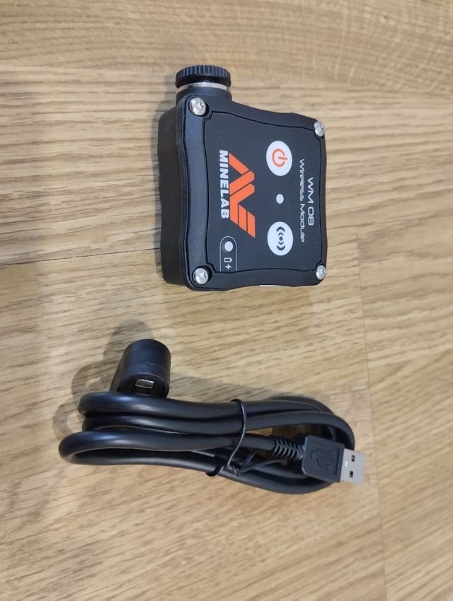 Módulo Inalámbrico WM 08 detector minelab equinox