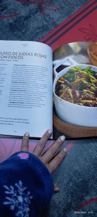 Libro de recetas de cocina