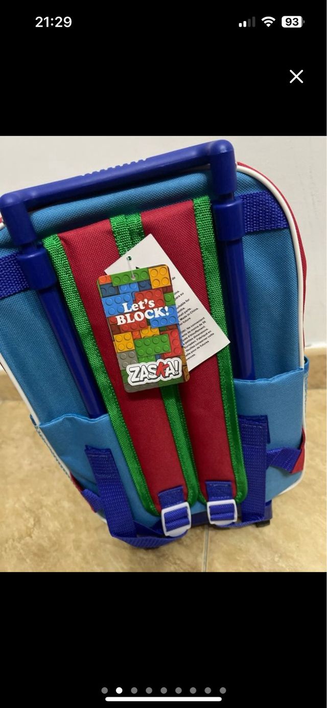 Mochila con ruedas nueva