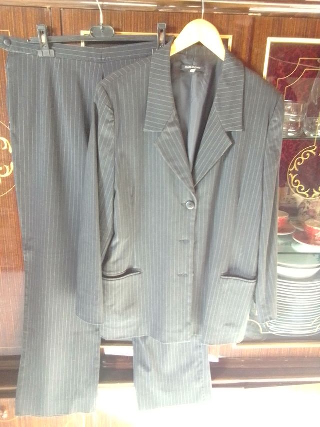 Tailleur donna gessato