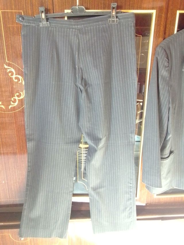 Tailleur donna gessato