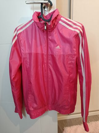 Chaqueta Adidas rosa fucsia
