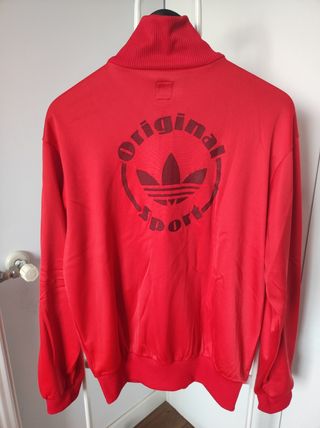 Sudadera roja Adidas Original talla M